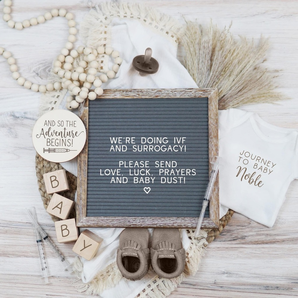 We’re doing IVF & Surrogacy to complete our family!